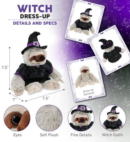 SUPER SOFT PLUSH - SLOTH WITCH