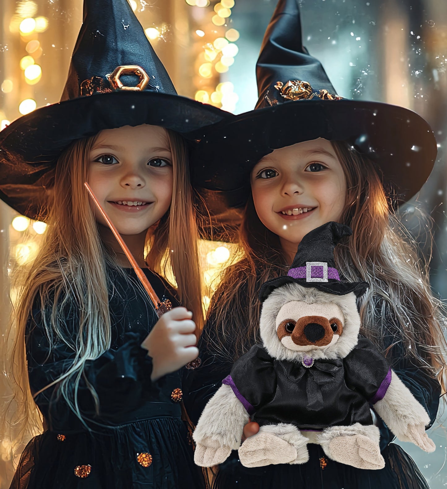 SUPER SOFT PLUSH - SLOTH WITCH