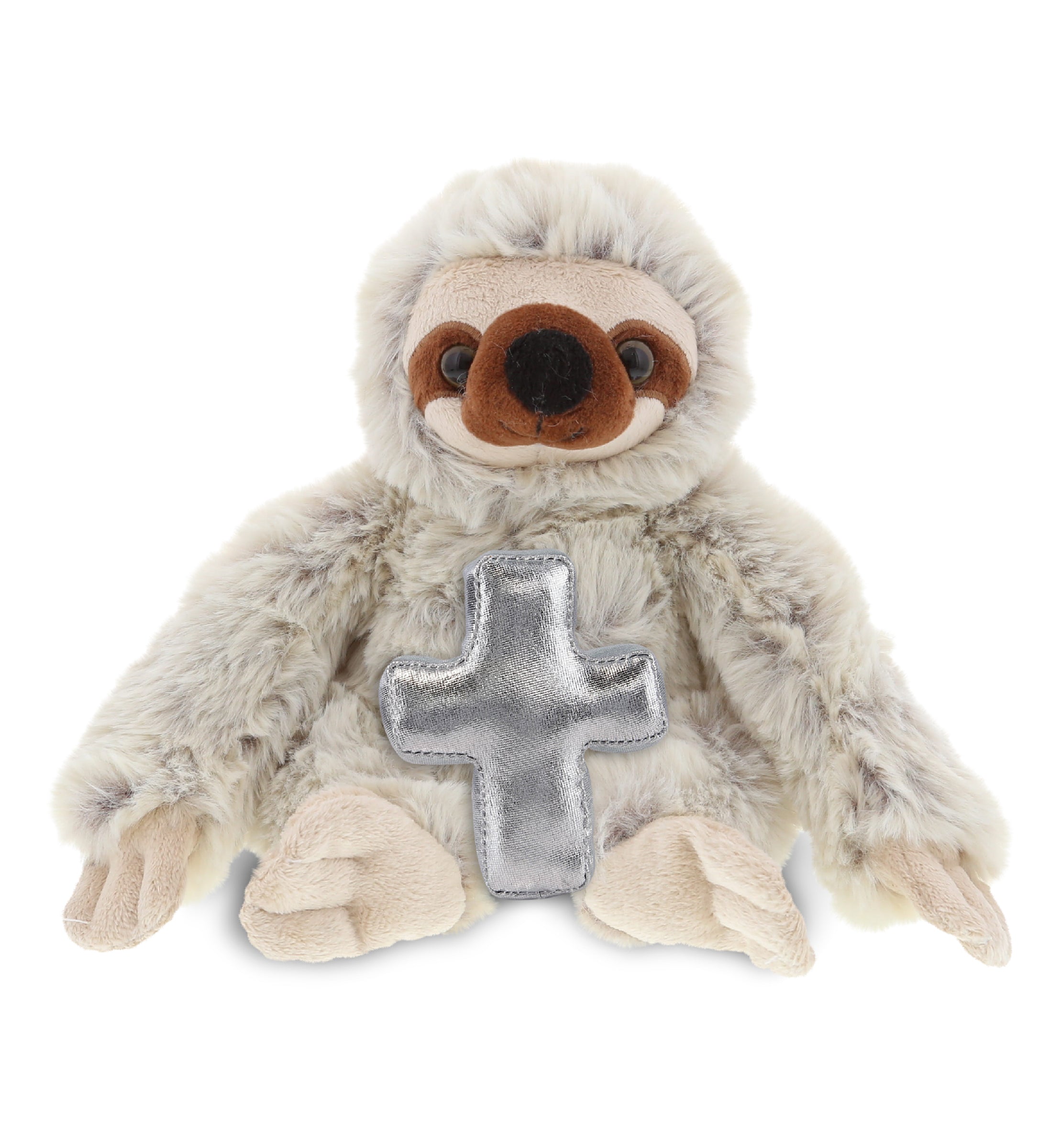 PLUSH CROSS - SUPER SOFT PLUSH - SLOTH