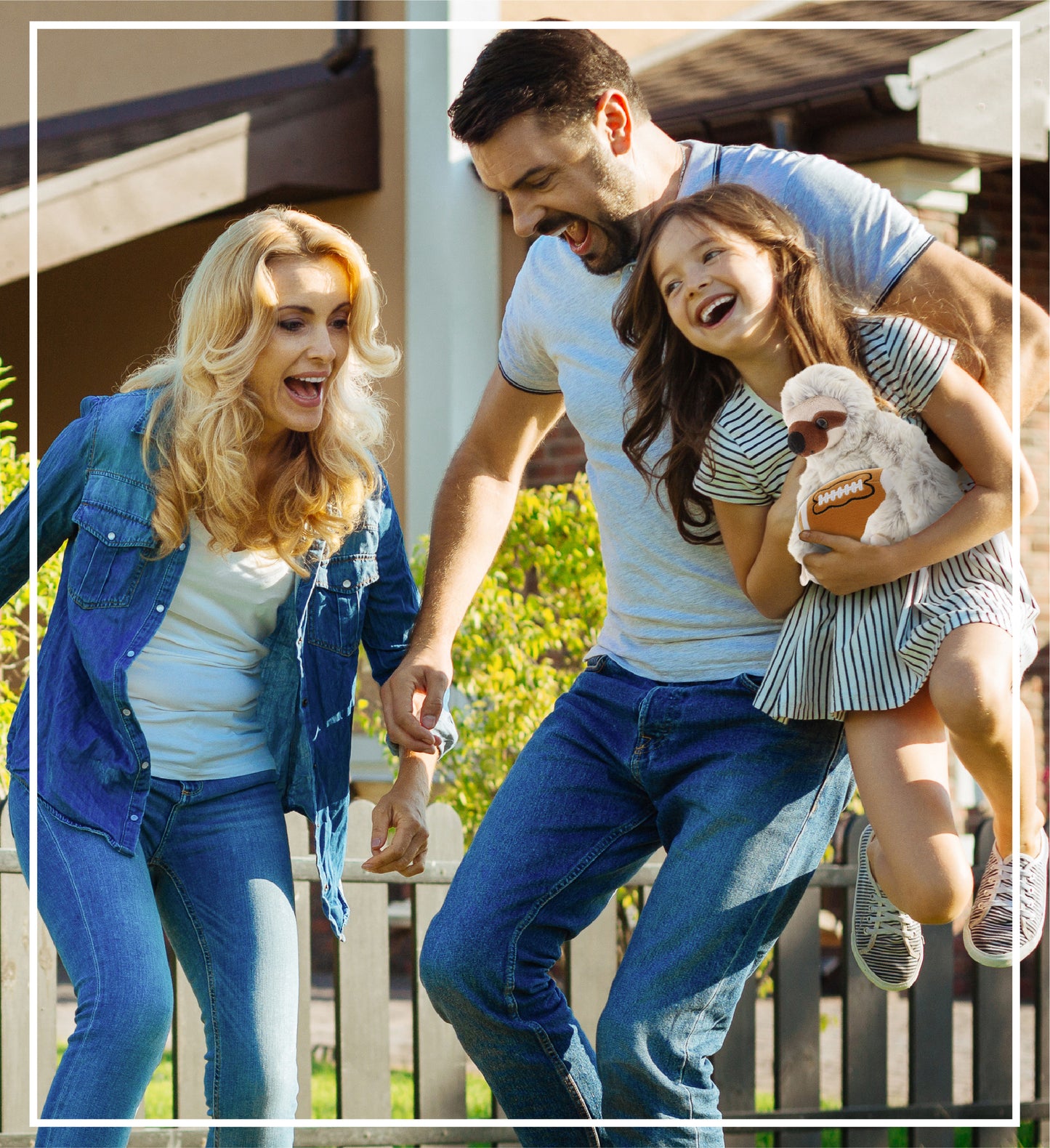 SUPER SOFT PLUSH - SLOTH WITH FOOTBALL PLUSH