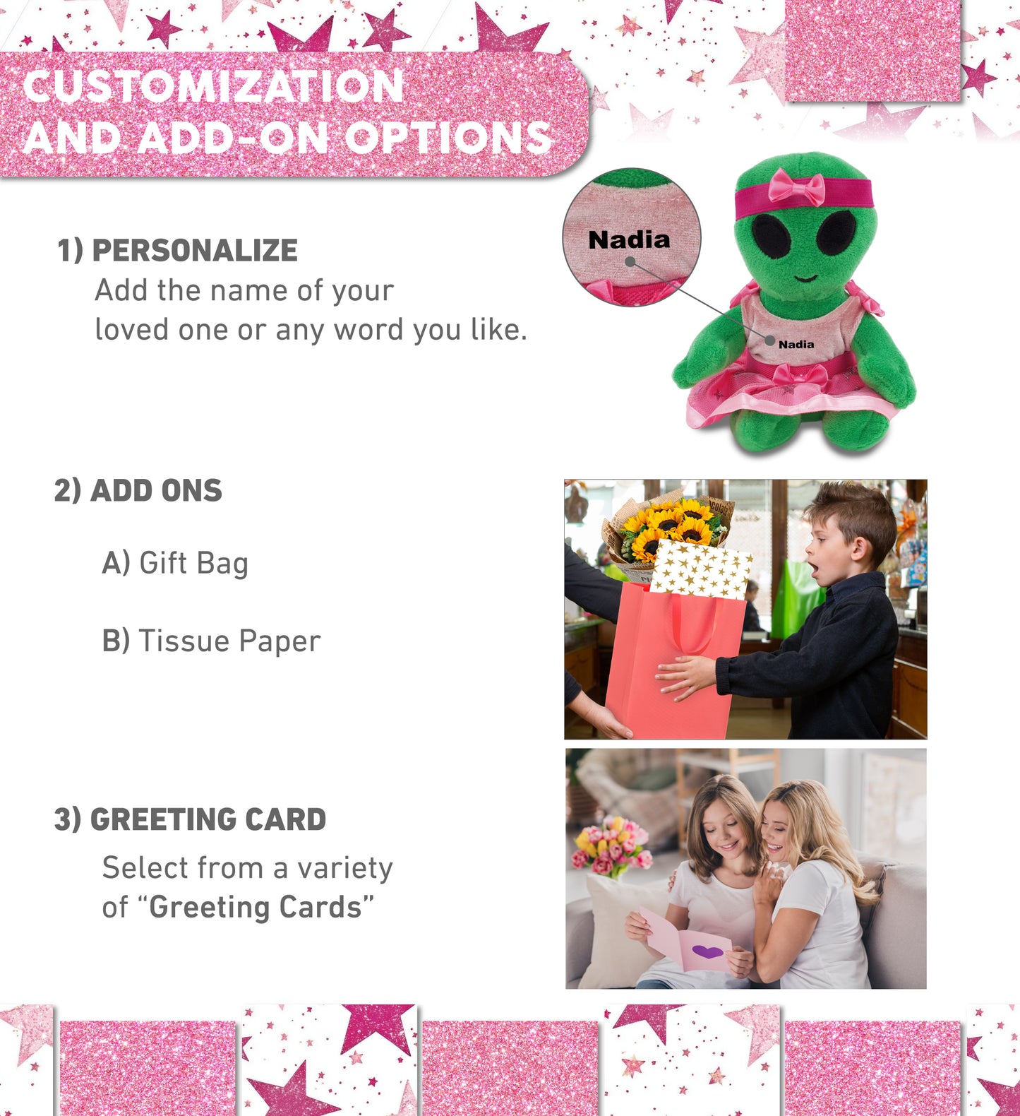 6" PLUSH - ALIEN Ballerina