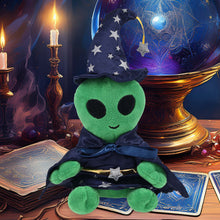 6" PLUSH - ALIEN WITH WIZARD DRESS UP