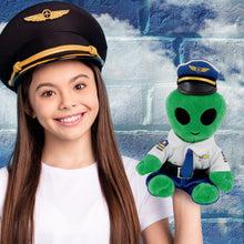 6" PLUSH - ALIEN WITH PILOT DRESS UP