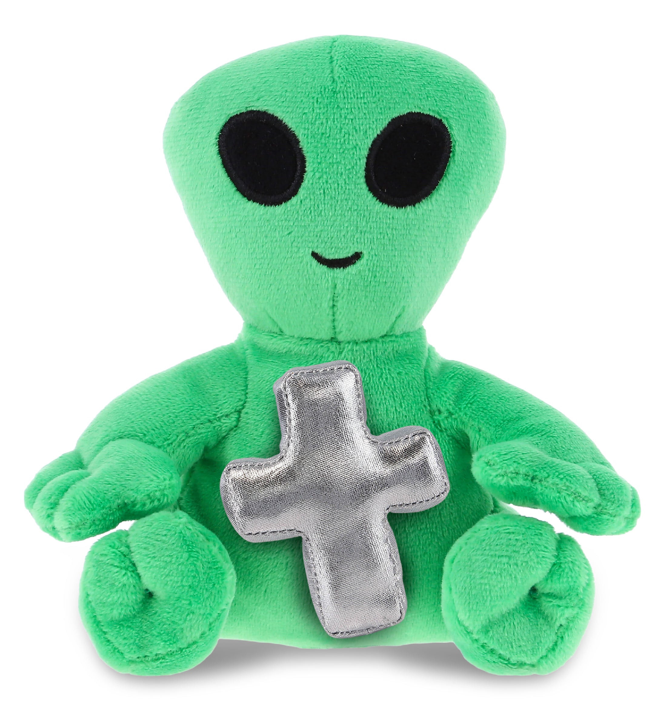 PLUSH CROSS - 6" PLUSH - ALIEN
