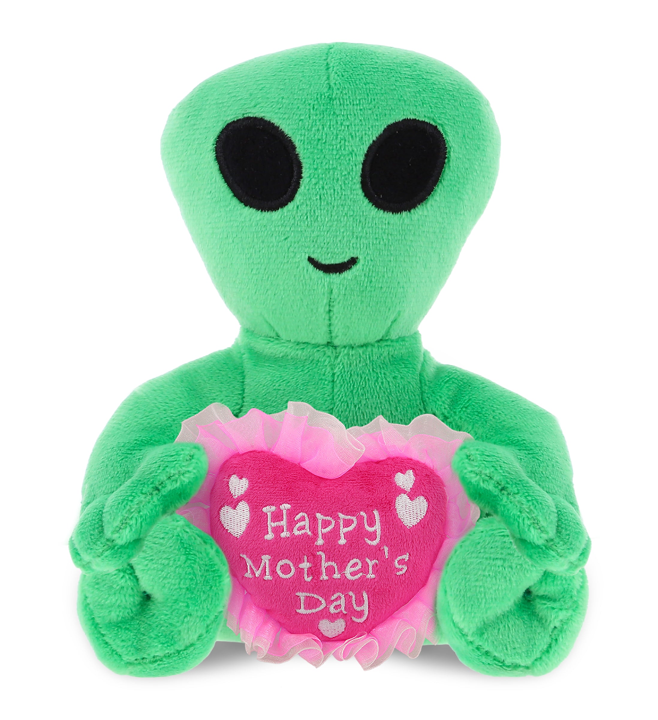 PLUSH MOTHERS DAY HEART - 6" PLUSH - ALIEN
