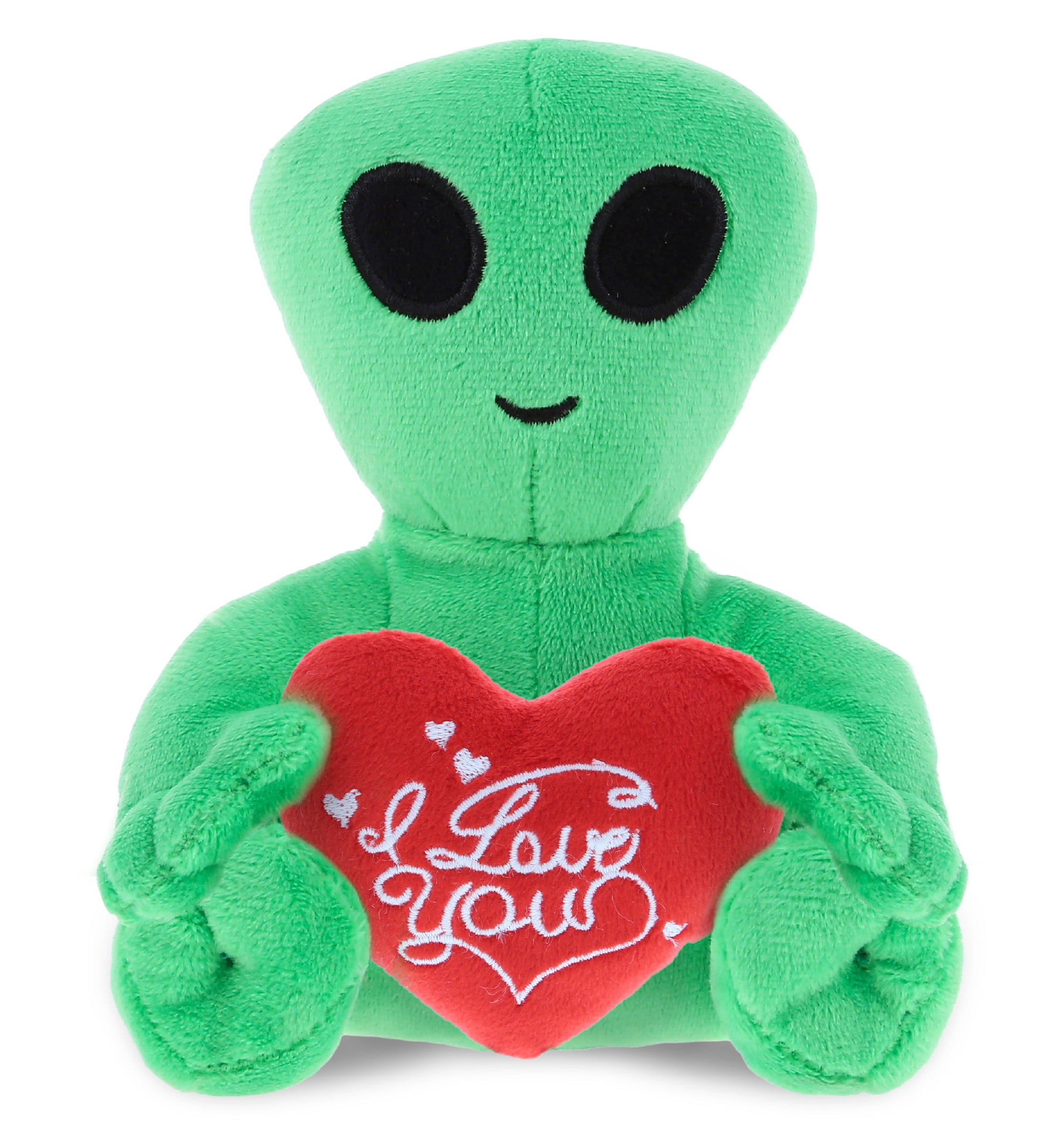 PLUSH I LOVE YOU RED HEART - 6" PLUSH - ALIEN