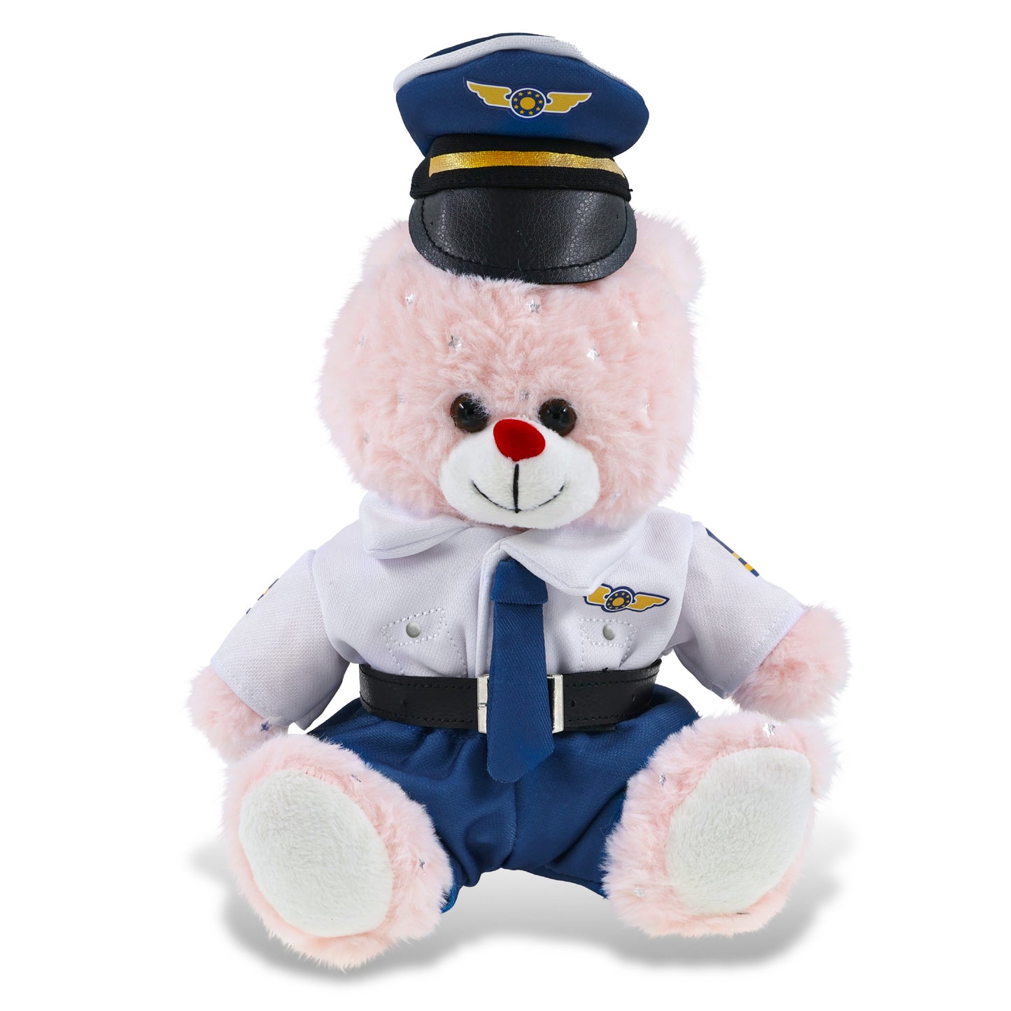 SPARKLING PLUSH - ROSE GOLD BUNNY PILOT DRESS UP