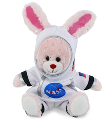 PLUSH ASTRONAUT - SPARKLING PLUSH - ROSE GOLD BUNNY