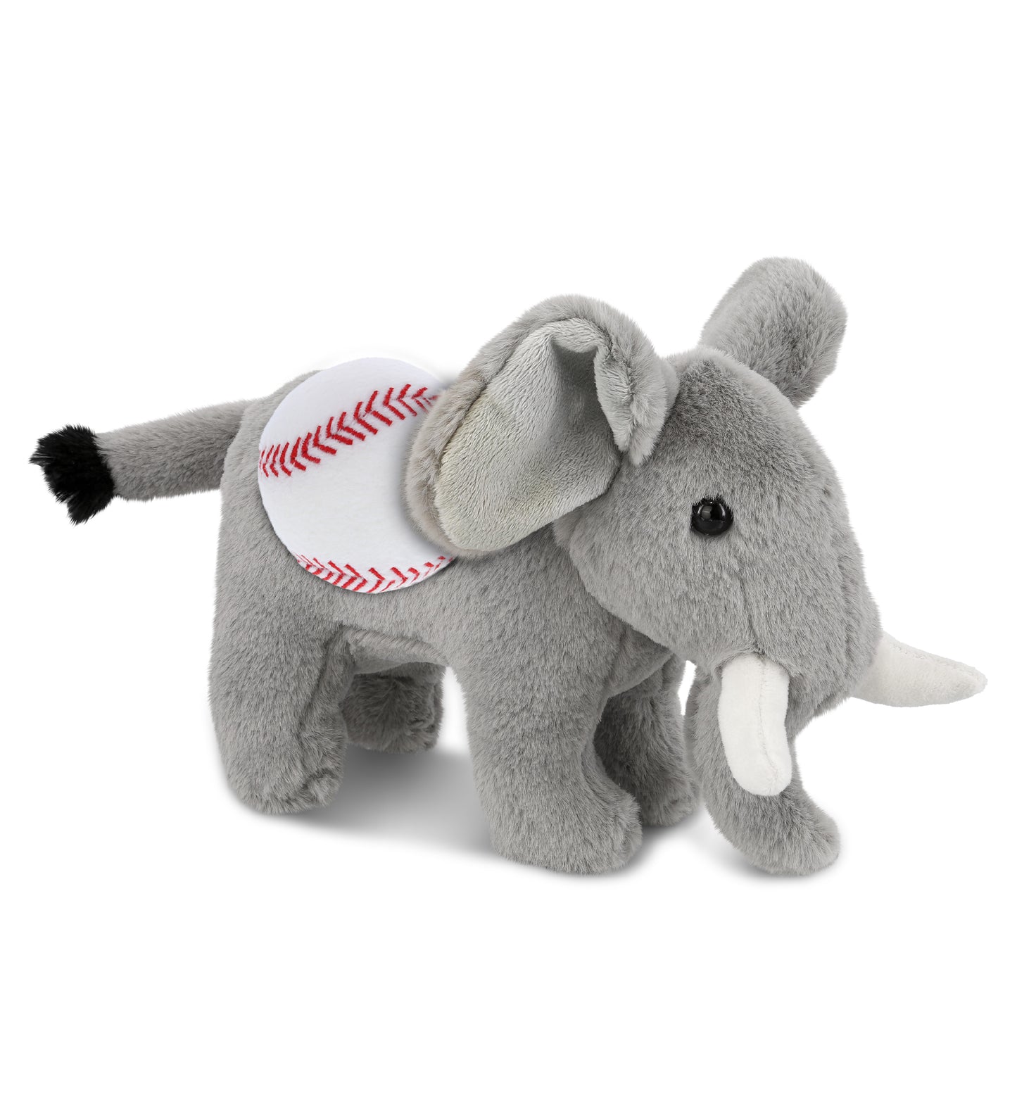 PLUSH BASEBALL - SUPER-SOFT PLUSH - STANDING ELEPHANT 7.5"