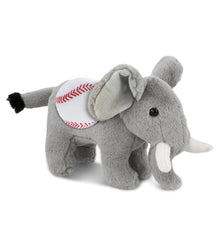 PLUSH BASEBALL - SUPER-SOFT PLUSH - STANDING ELEPHANT 7.5"