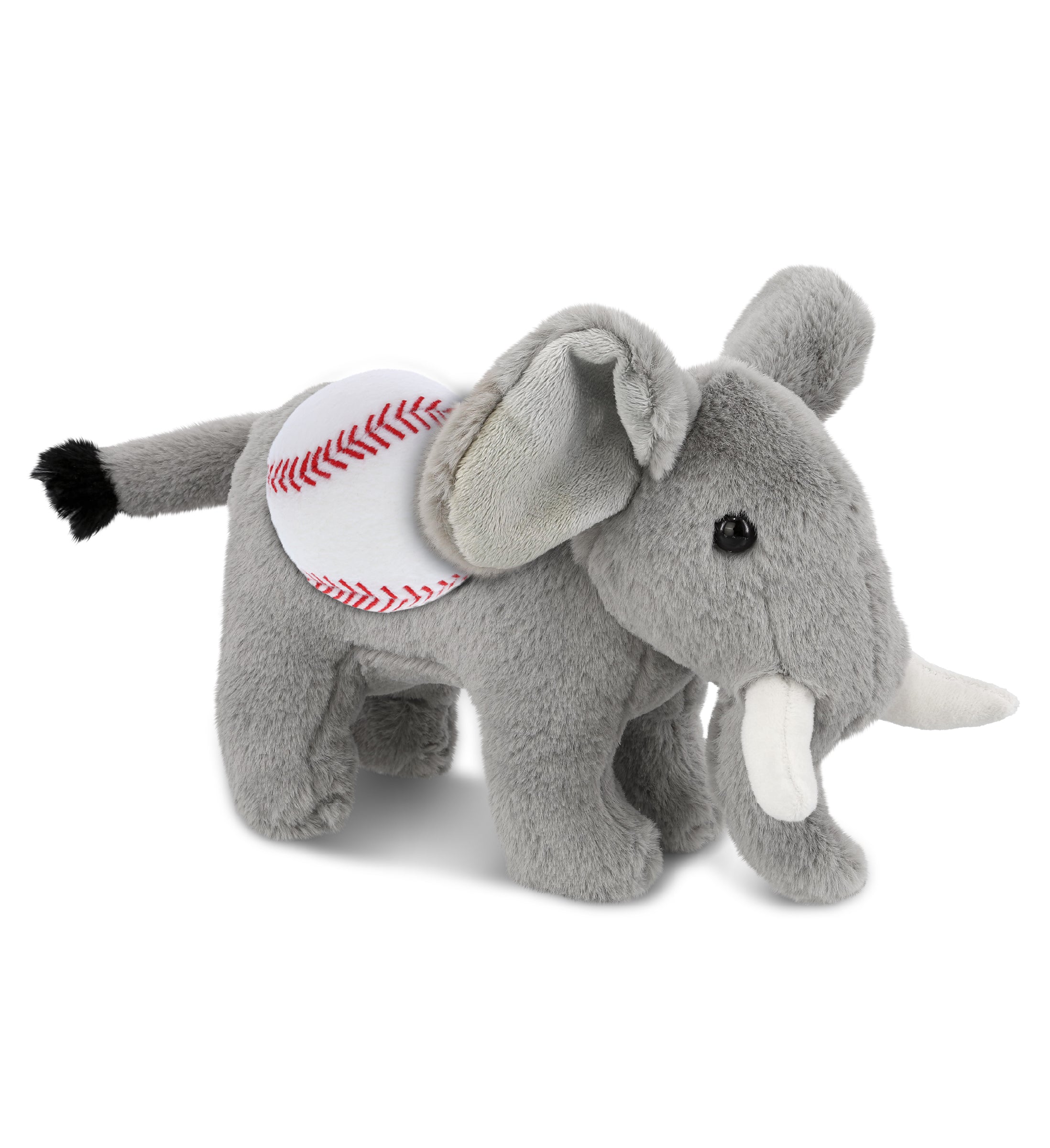 PLUSH BASEBALL - SUPER-SOFT PLUSH - STANDING ELEPHANT 7.5"