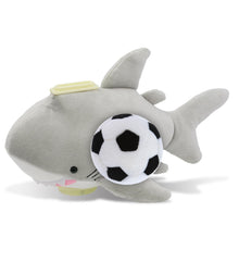PLUSH BANK - SHARK WITH SOCCER PLUSH