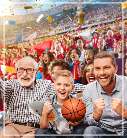 PLUSH BANK - SHARK WITH BASKETBALL PLUSH