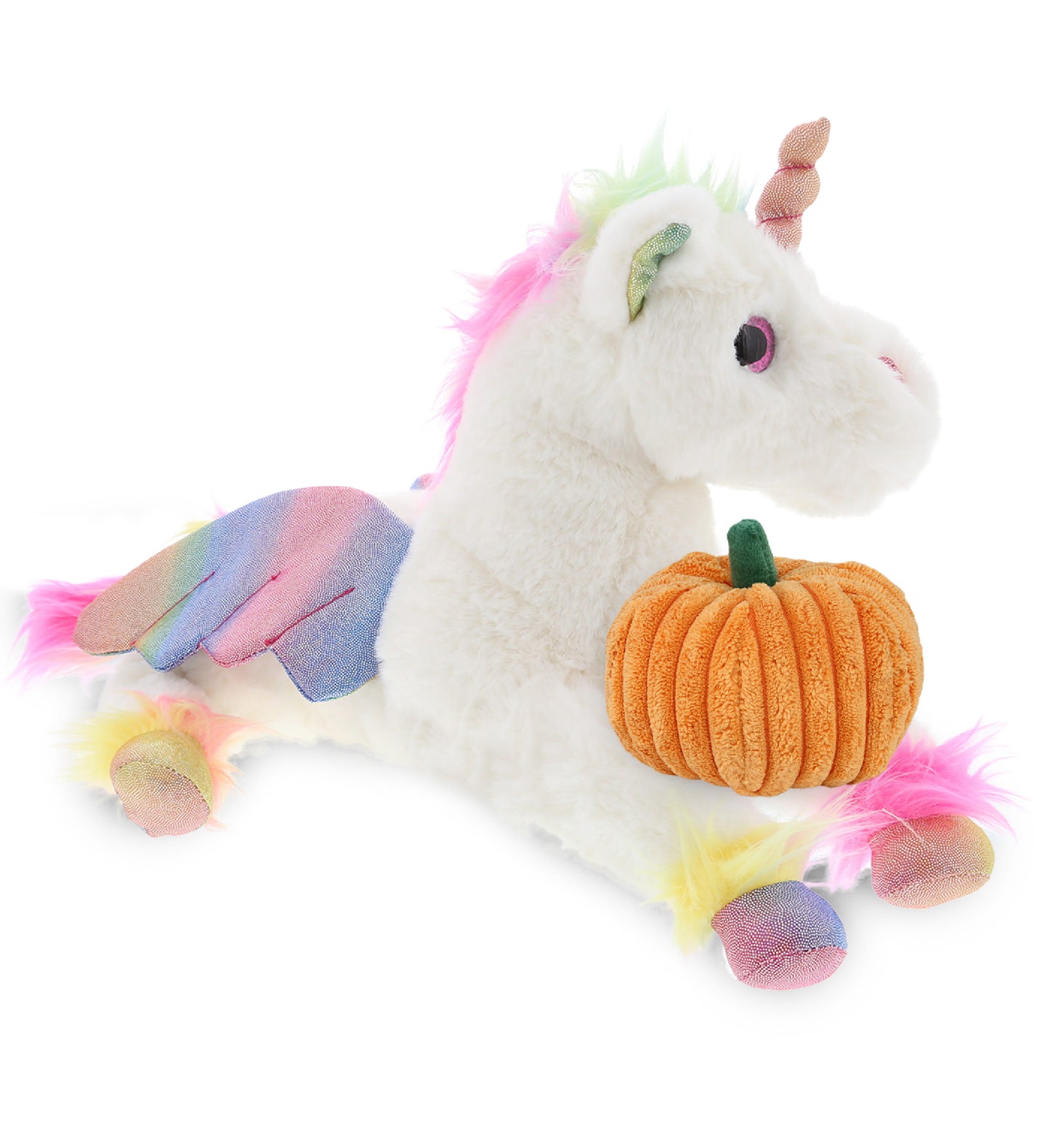 PLUSH PUMPKIN - SUPER SOFT PLUSH - ROYAL FLYING UNICORN