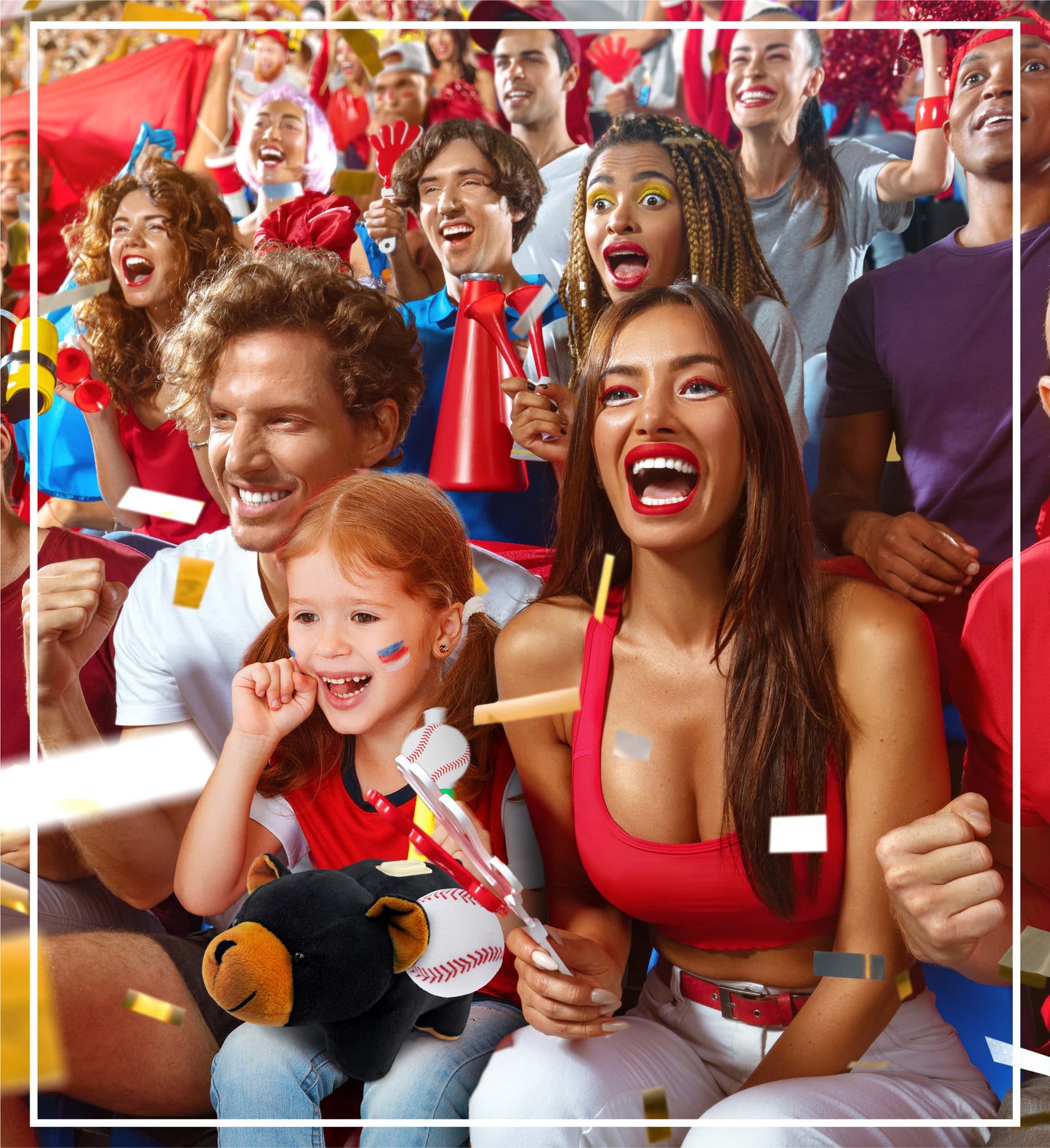 PLUSH BANK - BLACK BEAR WITH BASEBALL PLUSH