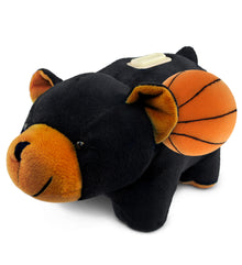 PLUSH BANK - BLACK BEAR WITH BASKETBALL PLUSH