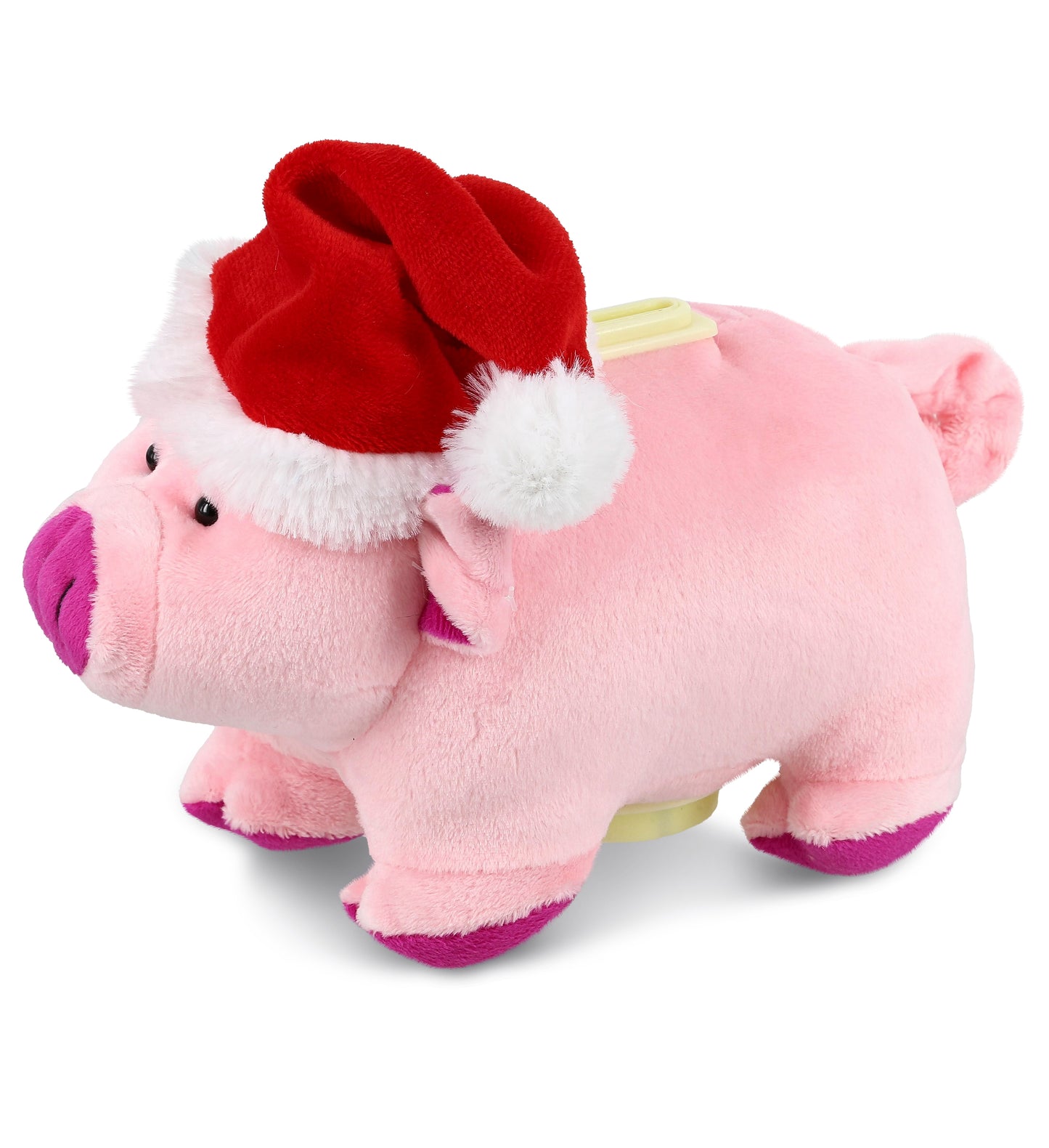 PLUSH SANTA - PLUSH BANK - PIG