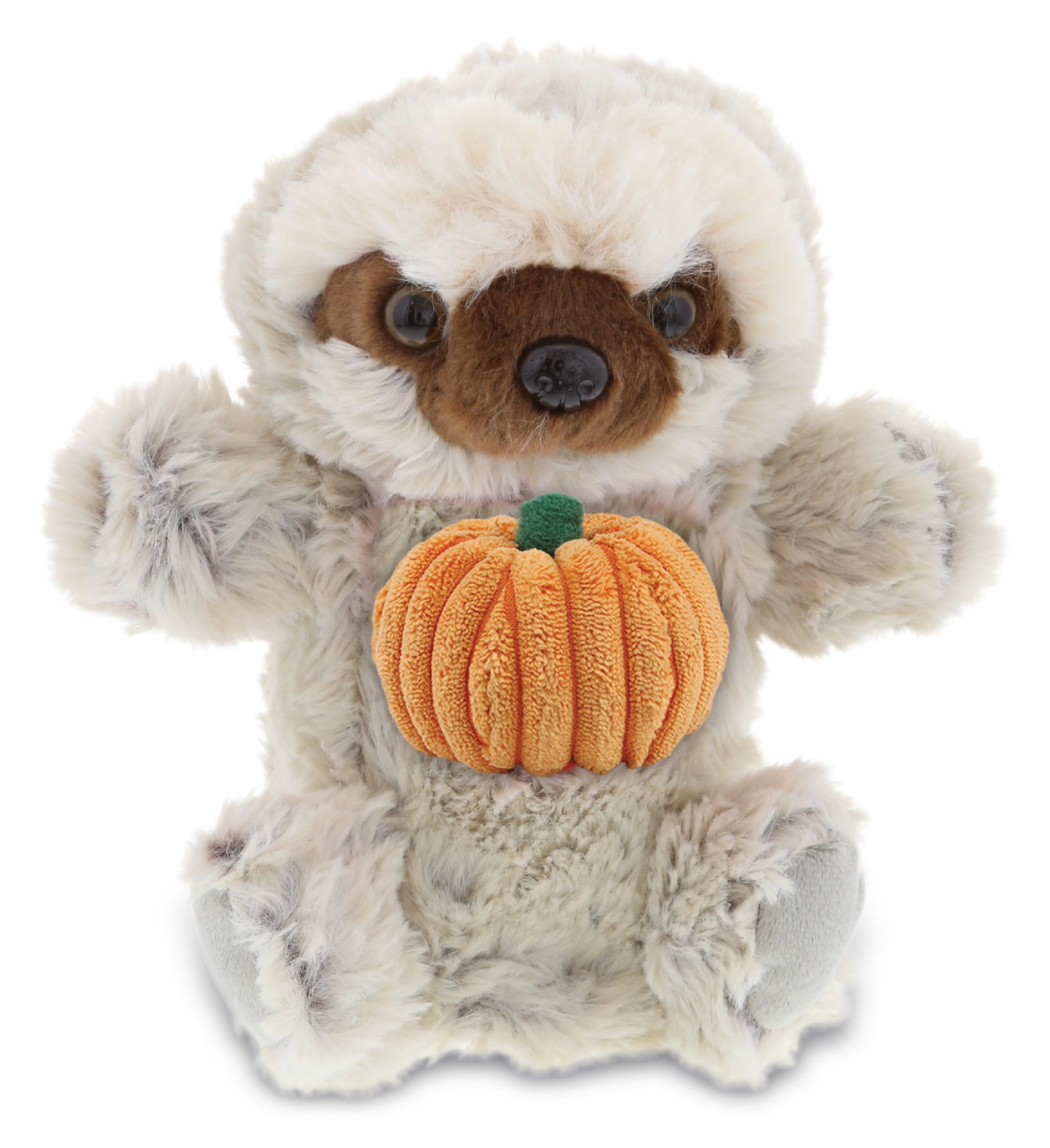 PLUSH PUMPKIN - SUPER SOFT PLUSH HAND PUPPET - SLOTH