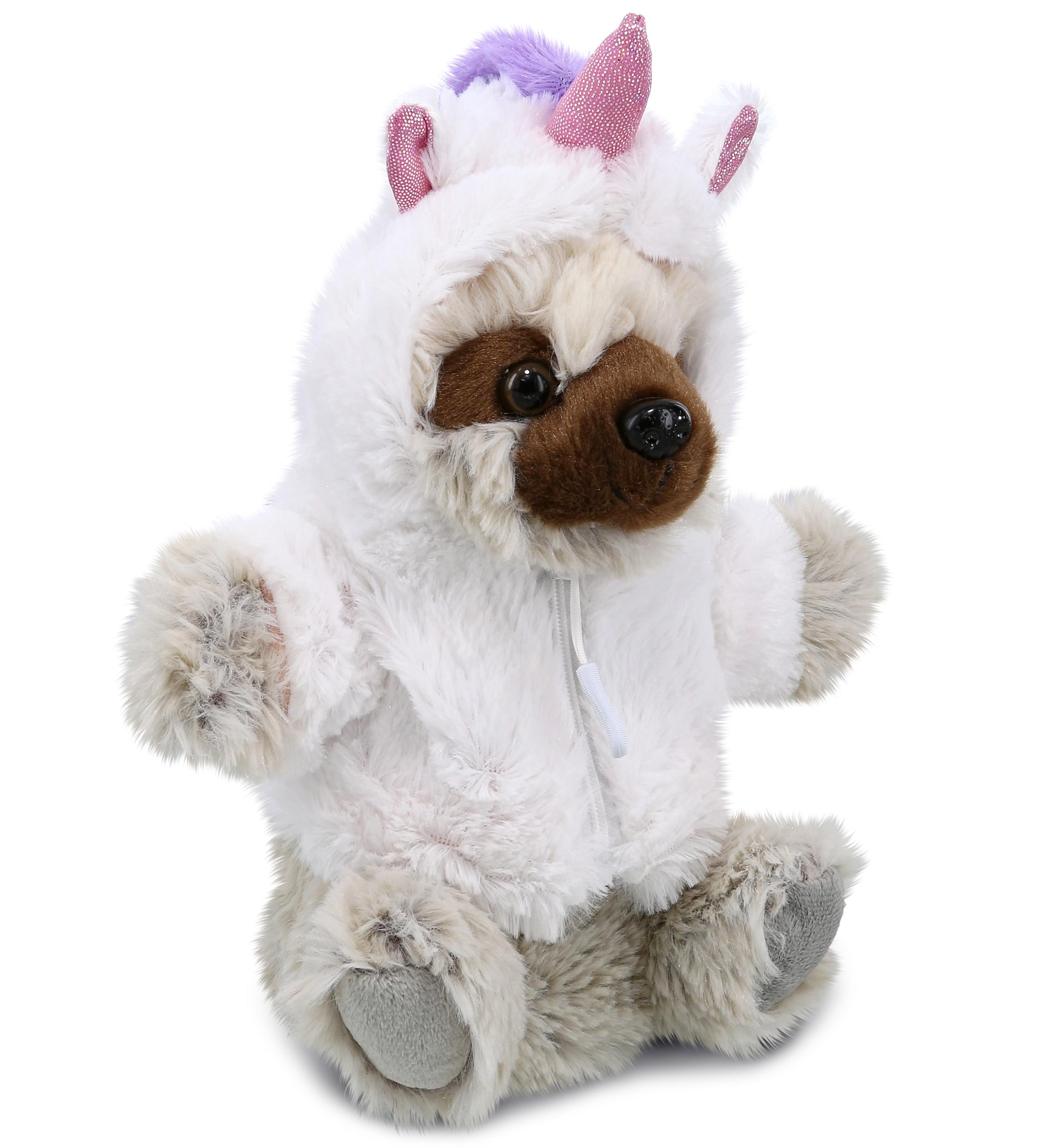 PLUSH BASKETBALL - SUPER SOFT PLUSH HAND PUPPET - SLOTH