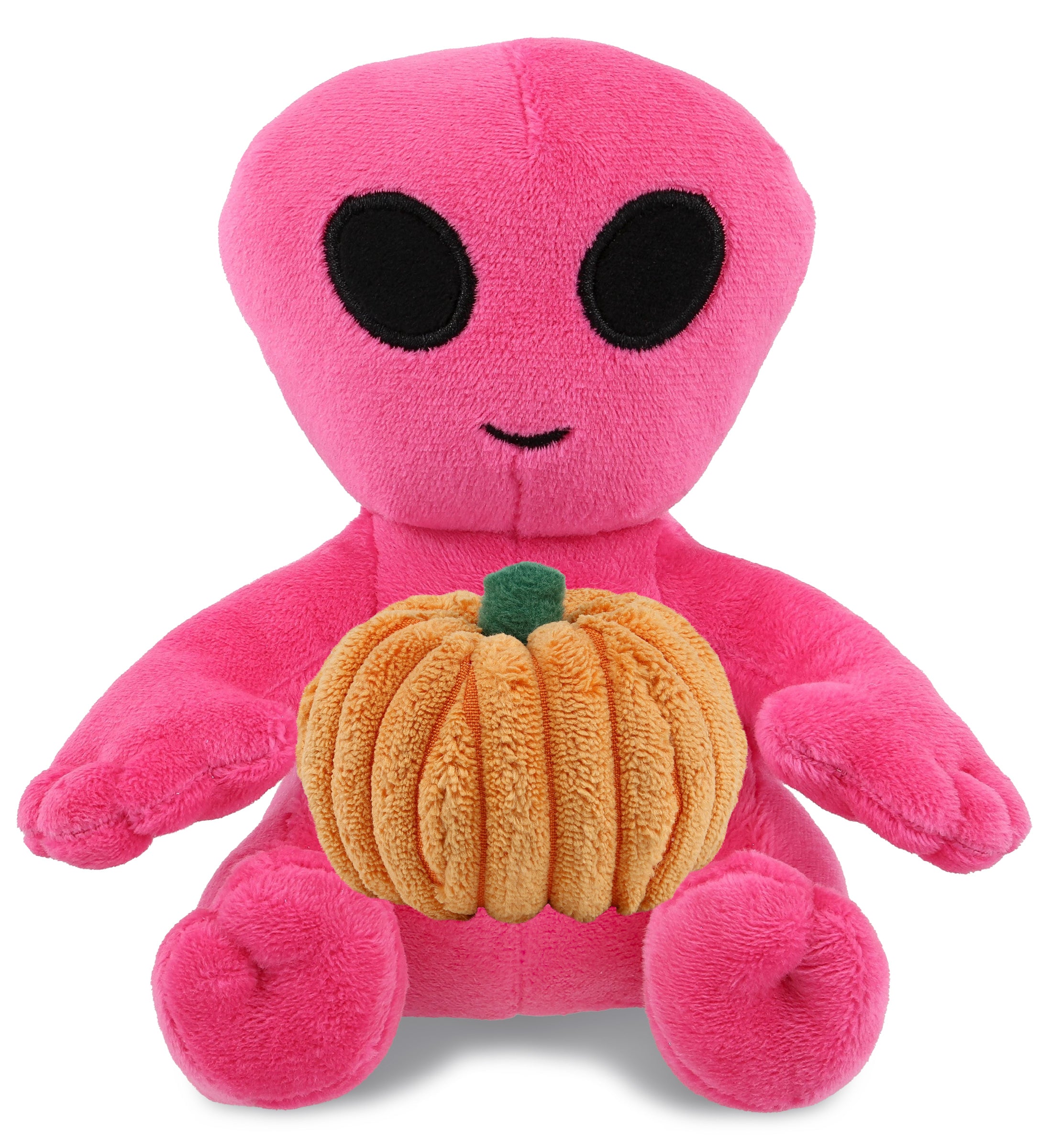 PLUSH PUMPKIN - 6" PLUSH - PINK ALIEN