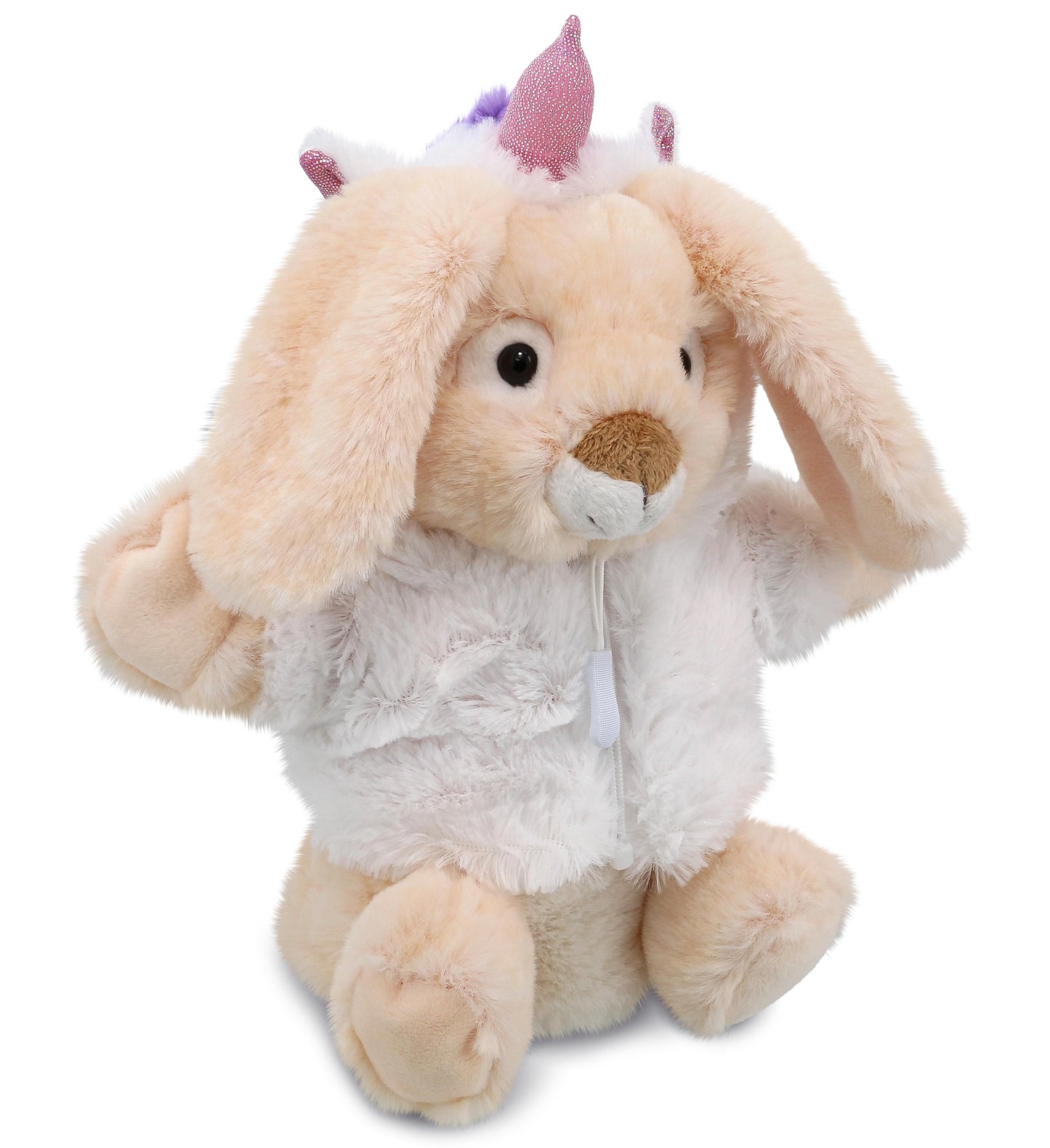 PLUSH UNICORN - SUPER SOFT PLUSH HAND PUPPET - RABBIT