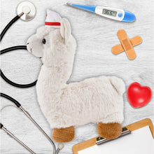 SUPER-SOFT PLUSH - LLAMA - WHITE NURSE