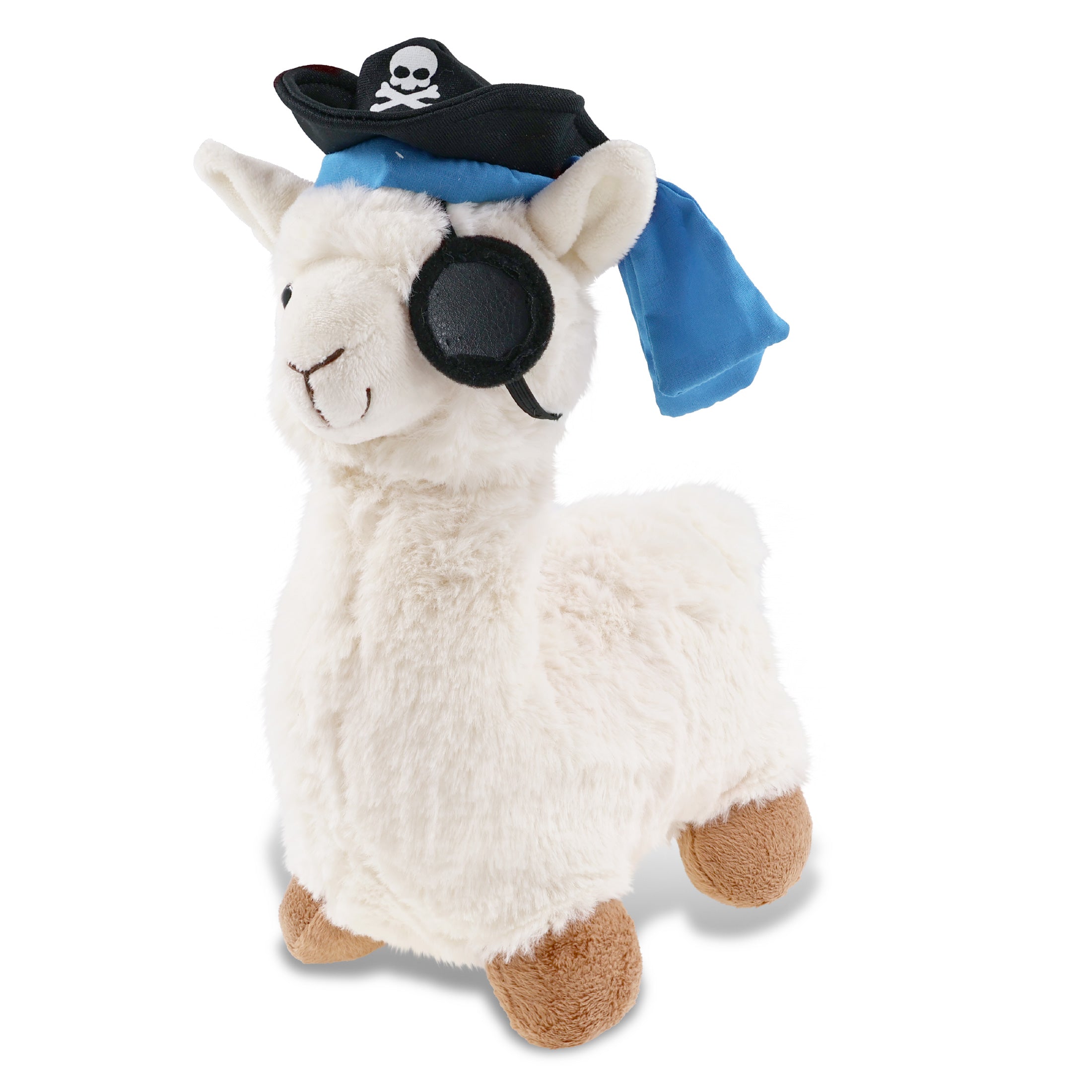 SUPER-SOFT PLUSH - LLAMA - WHITE PIRATE DRESS UP