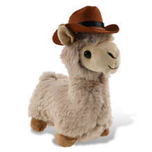 SUPER-SOFT PLUSH - LLAMA - BEIGE With COWBOY Dress Up