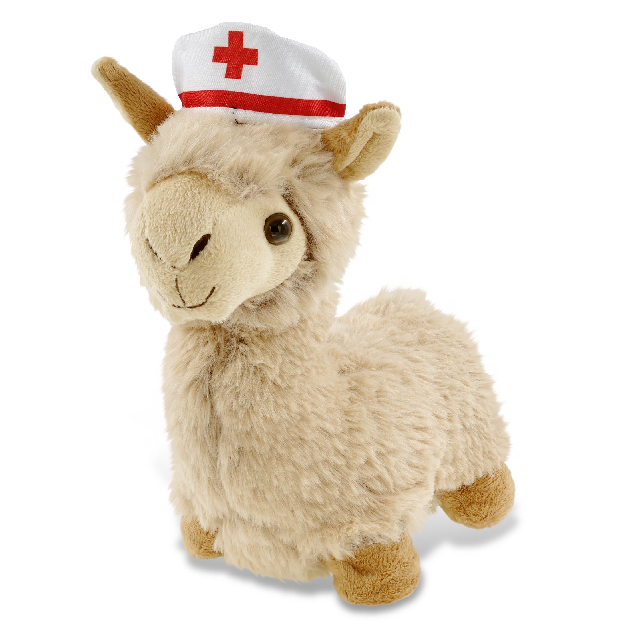 SUPER-SOFT PLUSH - LLAMA - BEIGE NURSE