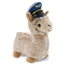 SUPER-SOFT PLUSH - LLAMA - BEIGE PILOT DRESS UP