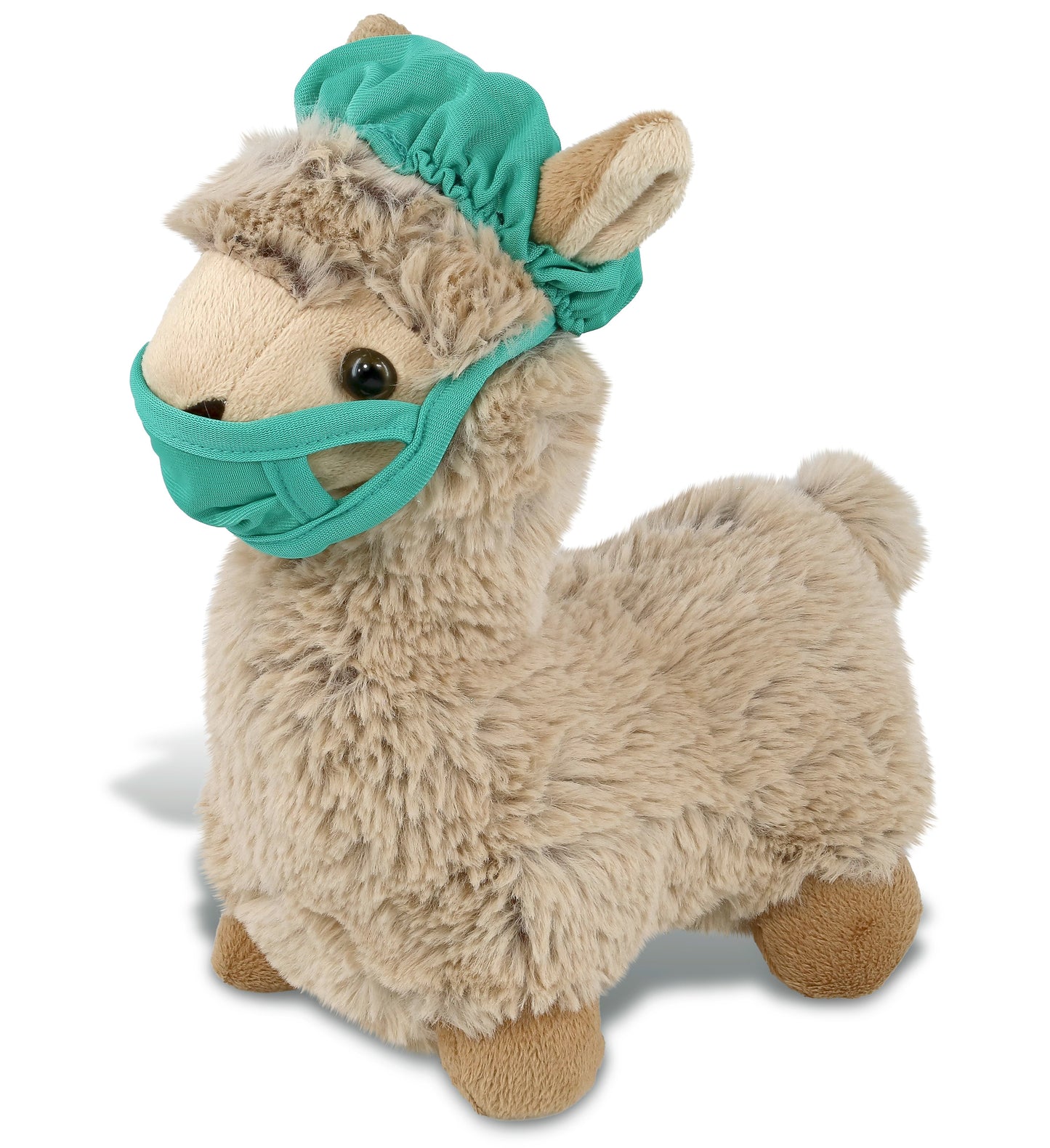 PLUSH DOCTOR - SUPER-SOFT PLUSH - LLAMA - BEIGE