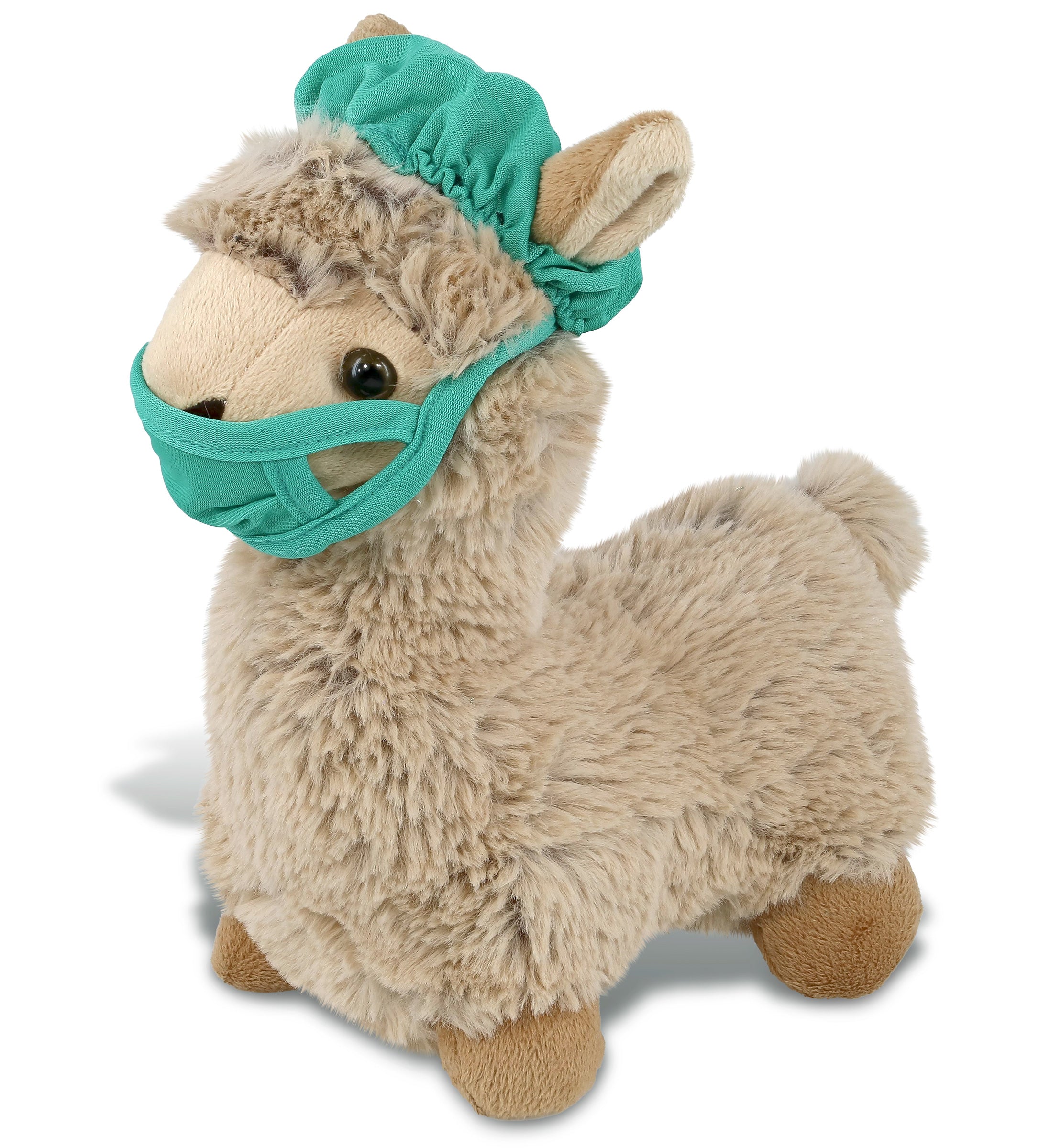 PLUSH DOCTOR - SUPER-SOFT PLUSH - LLAMA - BEIGE