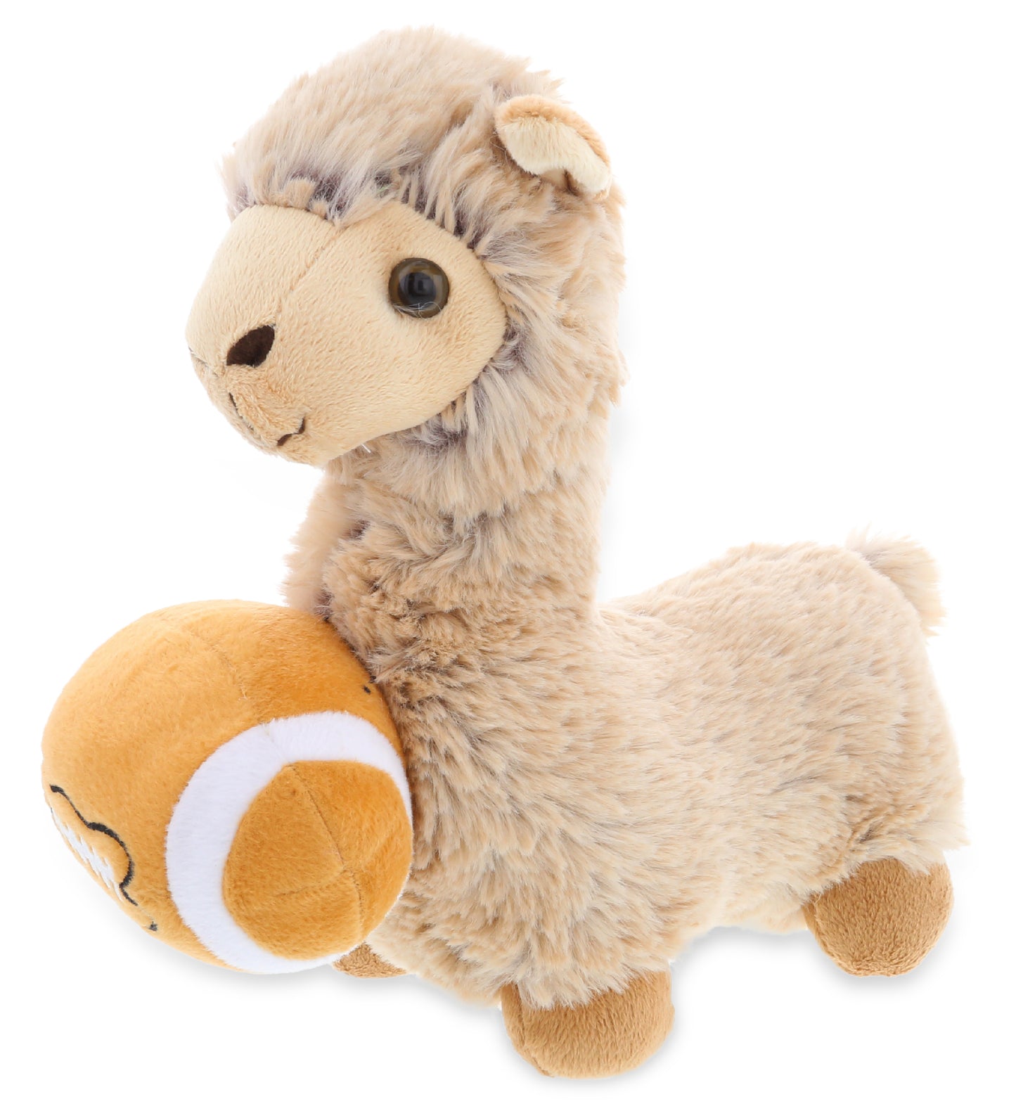 PLUSH FOOTBALL - SUPER-SOFT PLUSH - LLAMA - BEIGE
