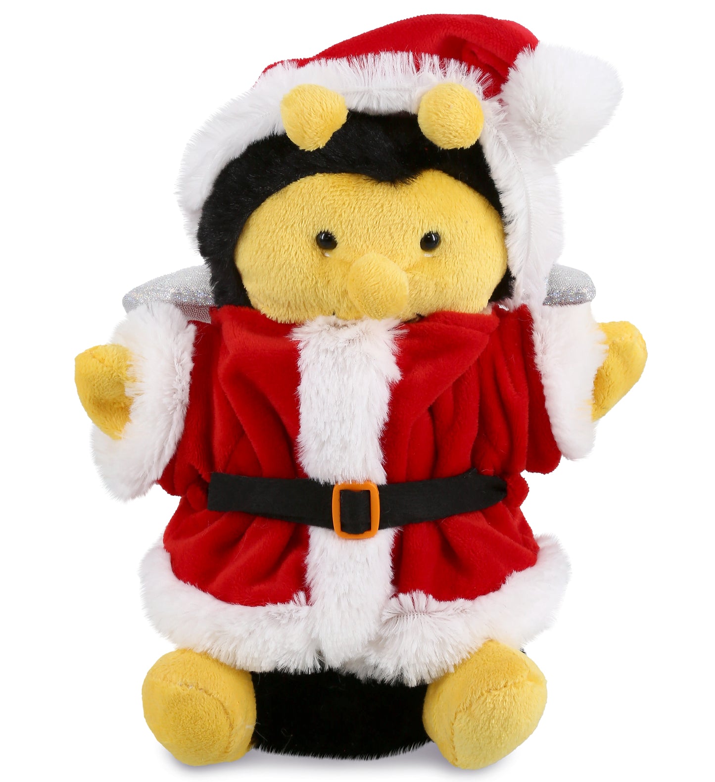 PLUSH SANTA - SUPER SOFT PLUSH HAND PUPPET - HONEYBEE