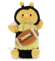 SUPER SOFT PLUSH HAND PUPPET - HONEYBEE WITH FOOTBALL PLUSH