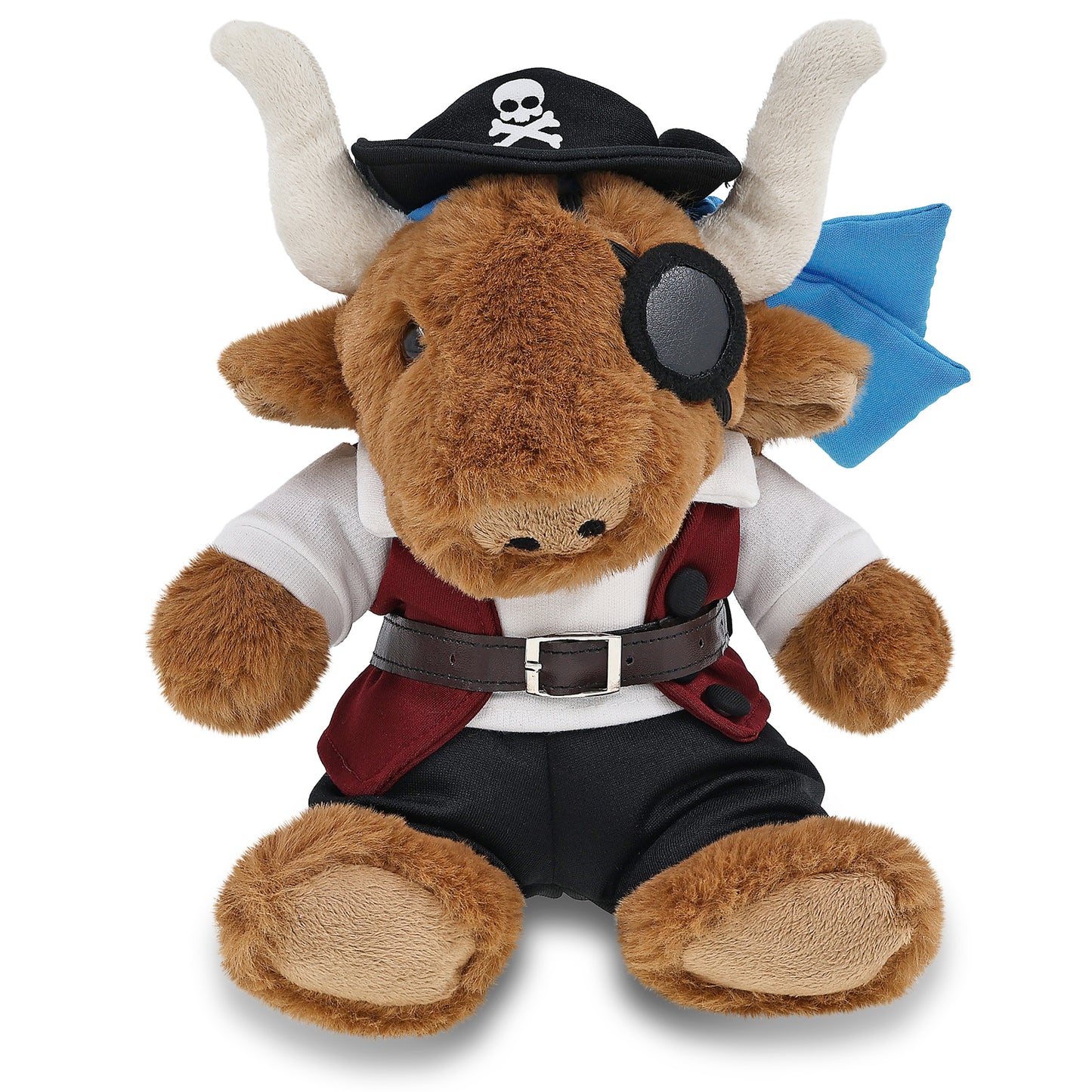 SUPER SOFT PLUSH - TEXAS LONGHORN PIRATE DRESS UP
