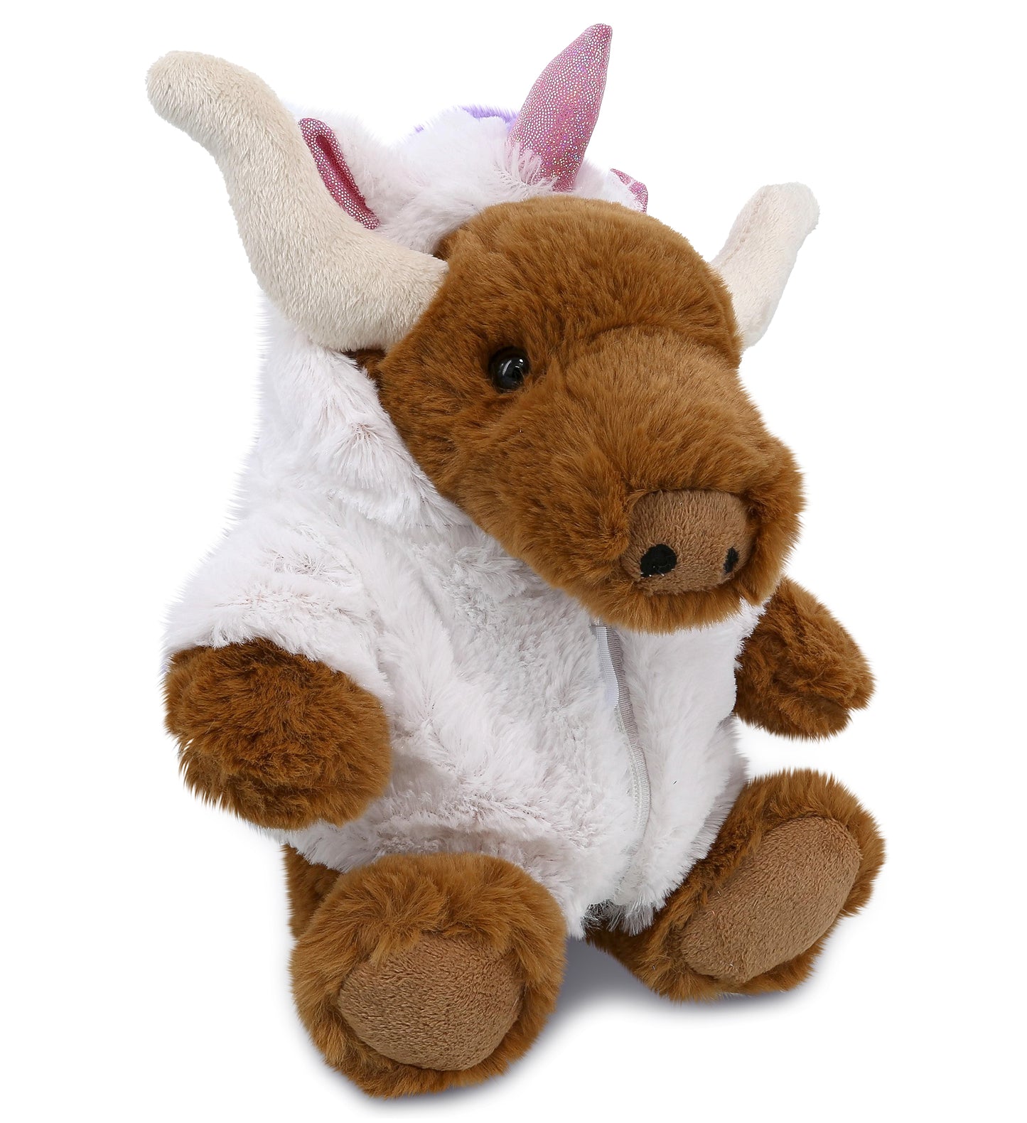 PLUSH UNICORN - SUPER SOFT PLUSH - TEXAS LONGHORN