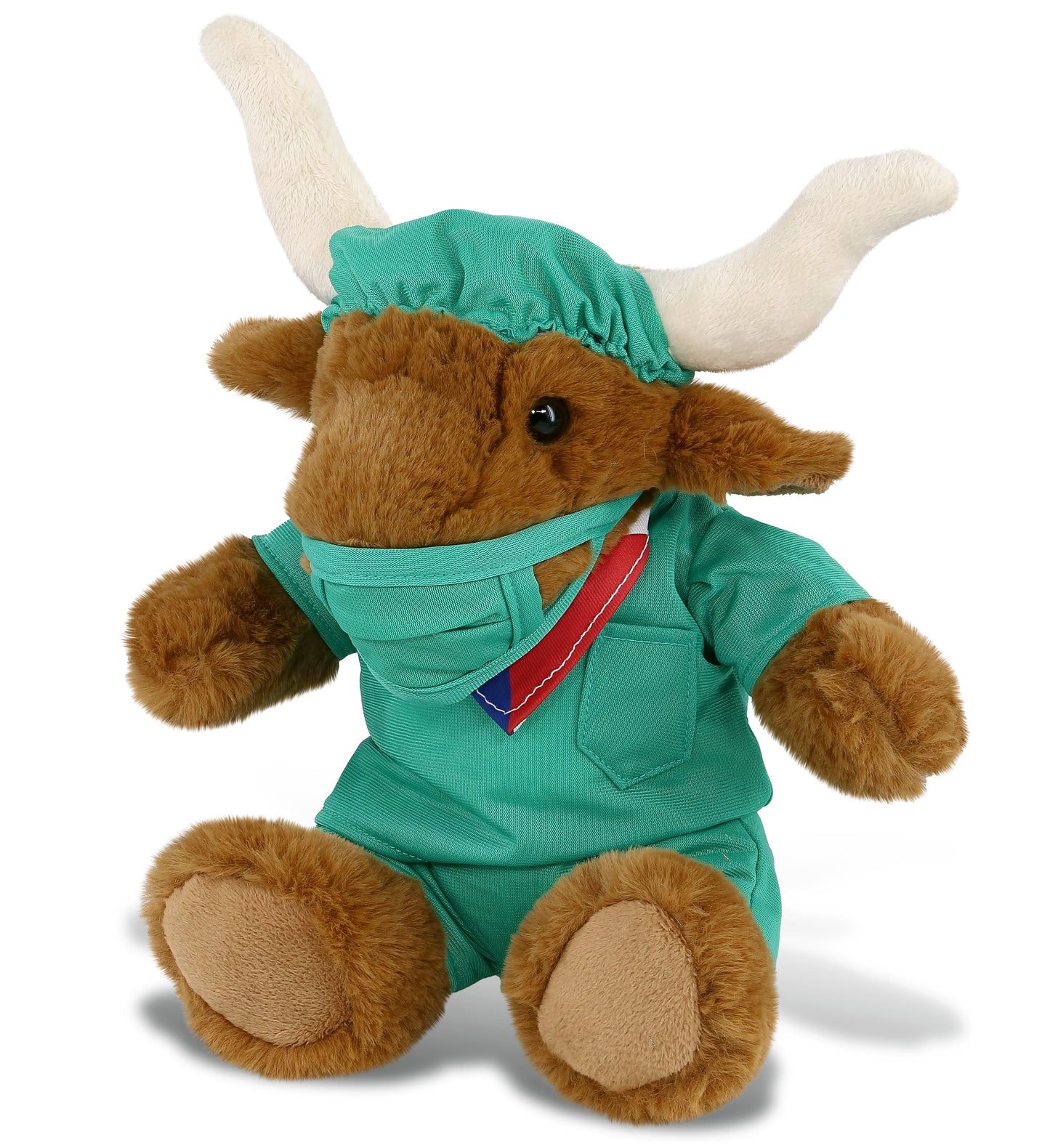 PLUSH DOCTOR - SUPER SOFT PLUSH - TEXAS LONGHORN