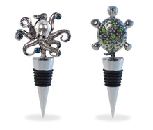 Wine Stopper-Turtle and Octopus - Set of 2