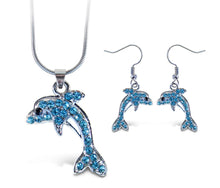 Necklace and Earrings - Dolphin - Set of 2