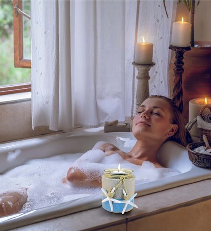 Nautical - Pillar Candle Holder, Lighthouse, and Lantern, Decorative Beach Style Table - Set of 3